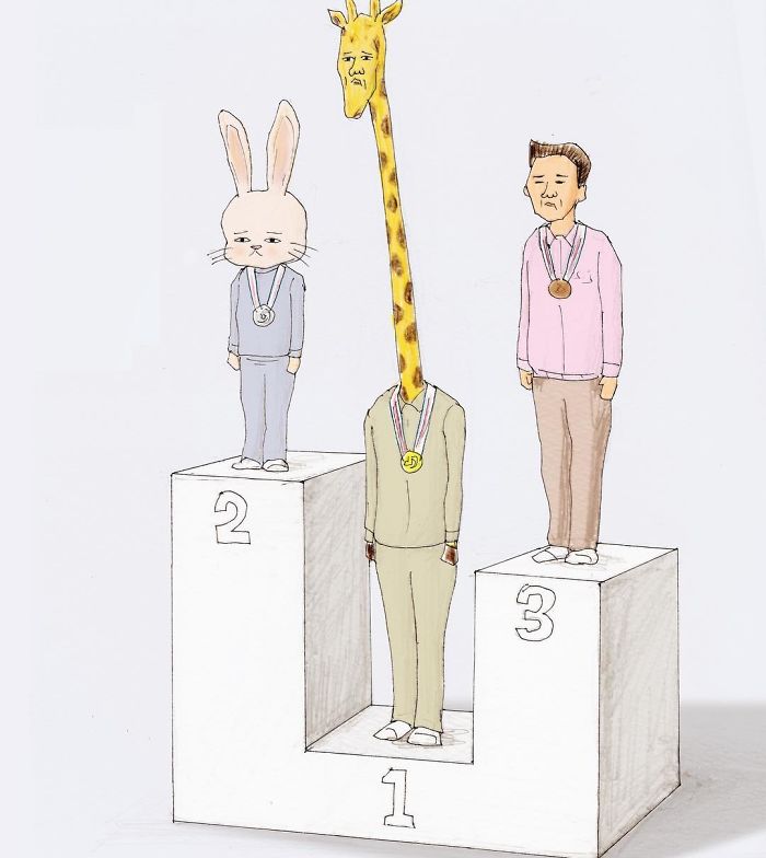 Efrahim: Japon Sanatçı Keigo, Zürafaların Sorunlarını Resmetti!