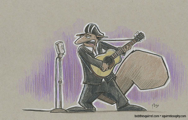 Efrahim: Karikatürist Frank Page Ünlü Müzisyenleri Sincap Olarak Çiziyor!