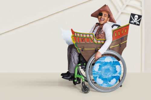 Umut Köse: Yürüme Engelli Çocuklar İçin Birbirinden Büyüleyici Cadılar Bayramı Kostümleri