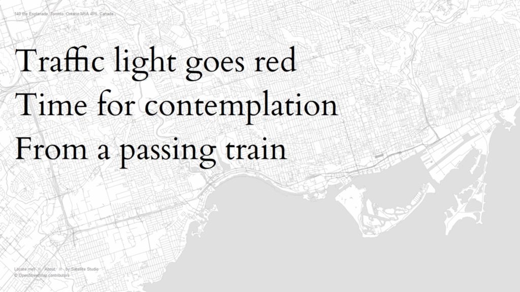 OpenStreetMaps Haiku