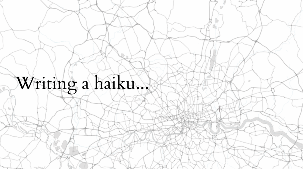 OpenStreetMaps Haiku