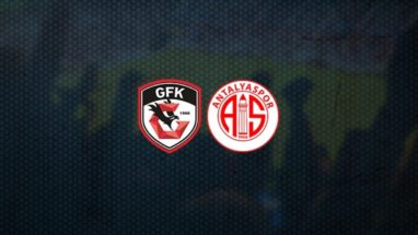 28 Haziran Gaziantep FK Antalyaspor izle, şifresiz izle