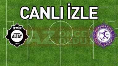 1 Temmuz Altay Osmanlıspor canlı izle, şifresiz izle
