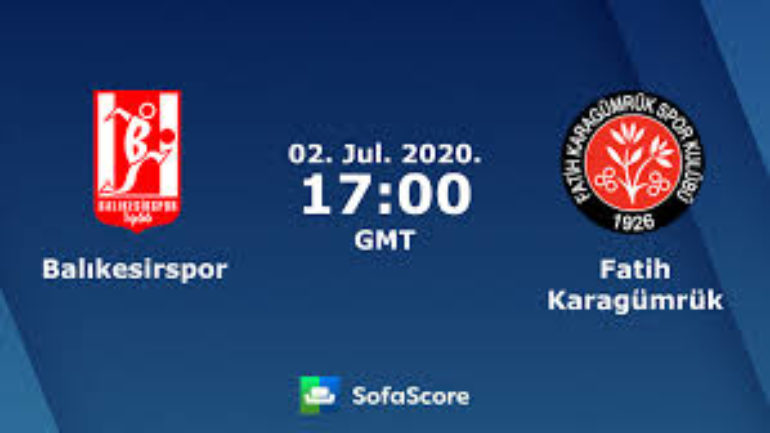 02.07.2020 Balıkesirspor Karagümrük canlı izle