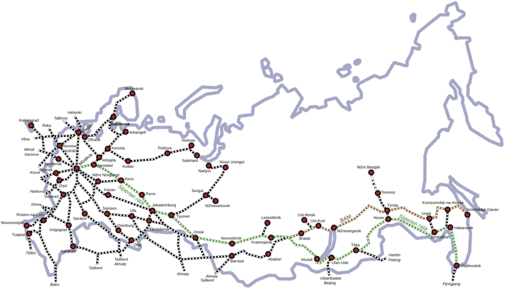 Muhammet Uysal: Dünyanın En Uzun Demiryolu Hatları: 10 Önemli Ülke 4 Muhammet Uysal: Dünyanın En Uzun Demiryolu Hatları: 10 Önemli Ülke