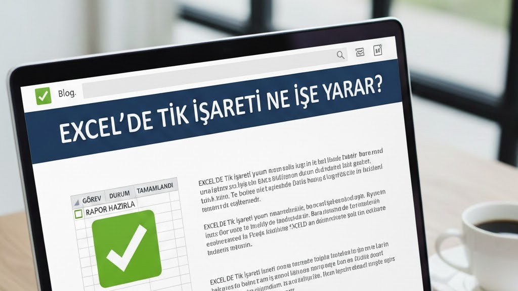 Muhammet Uysal: Microsoft Excel'de Tik İşareti Nasıl Eklenir? 2 Excel'de Tik İşareti