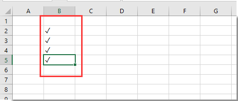 Muhammet Uysal: Microsoft Excel'de Tik İşareti Nasıl Eklenir?